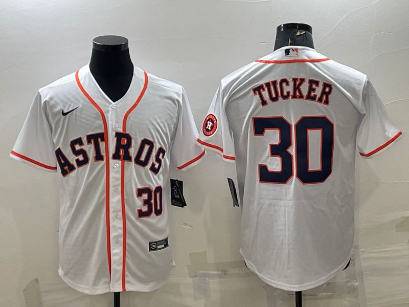 Men Houston Astros #30 Tucker White Game Nike 2022 MLB Jerseys1